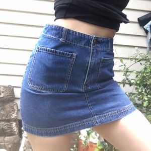 Vintage Gap Denim Mini Skirt